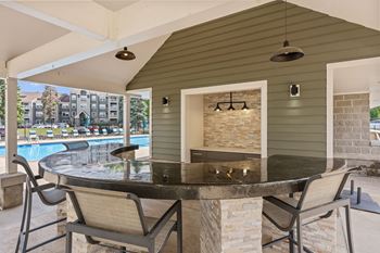 Pool house